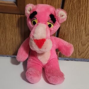 Pink Panther Plush Toy Vintage 1980